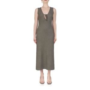 NEW CIAO LUCIA delphinus knit dress in reed